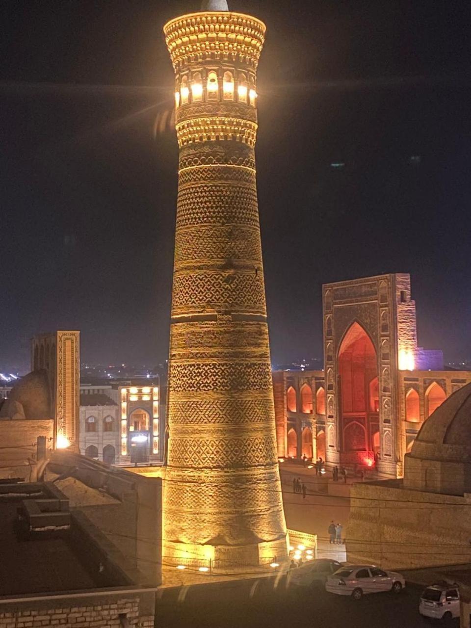 Poyi Kalon Teracce Hotel حلال Bukhara Exterior photo
